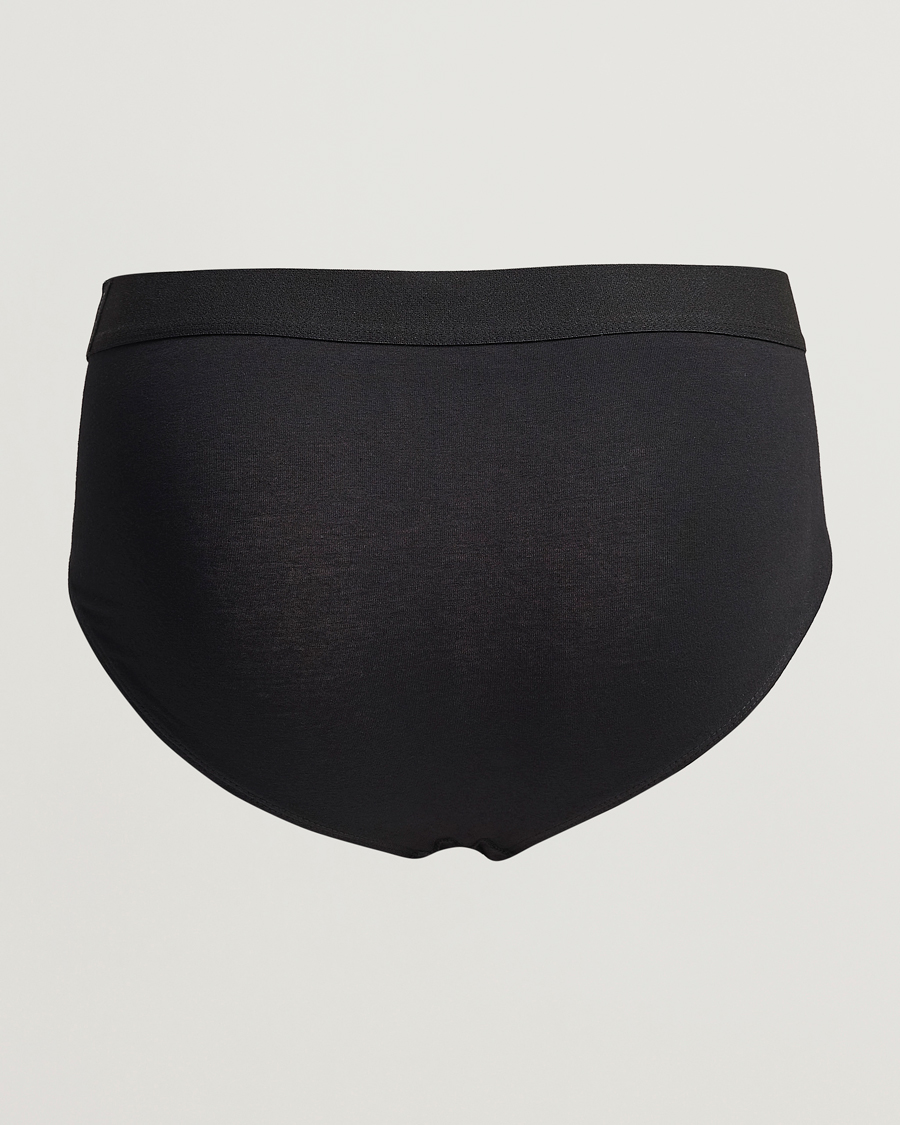 Uomini | Biacheria intima | Bread & Boxers | 3-Pack Brief Black