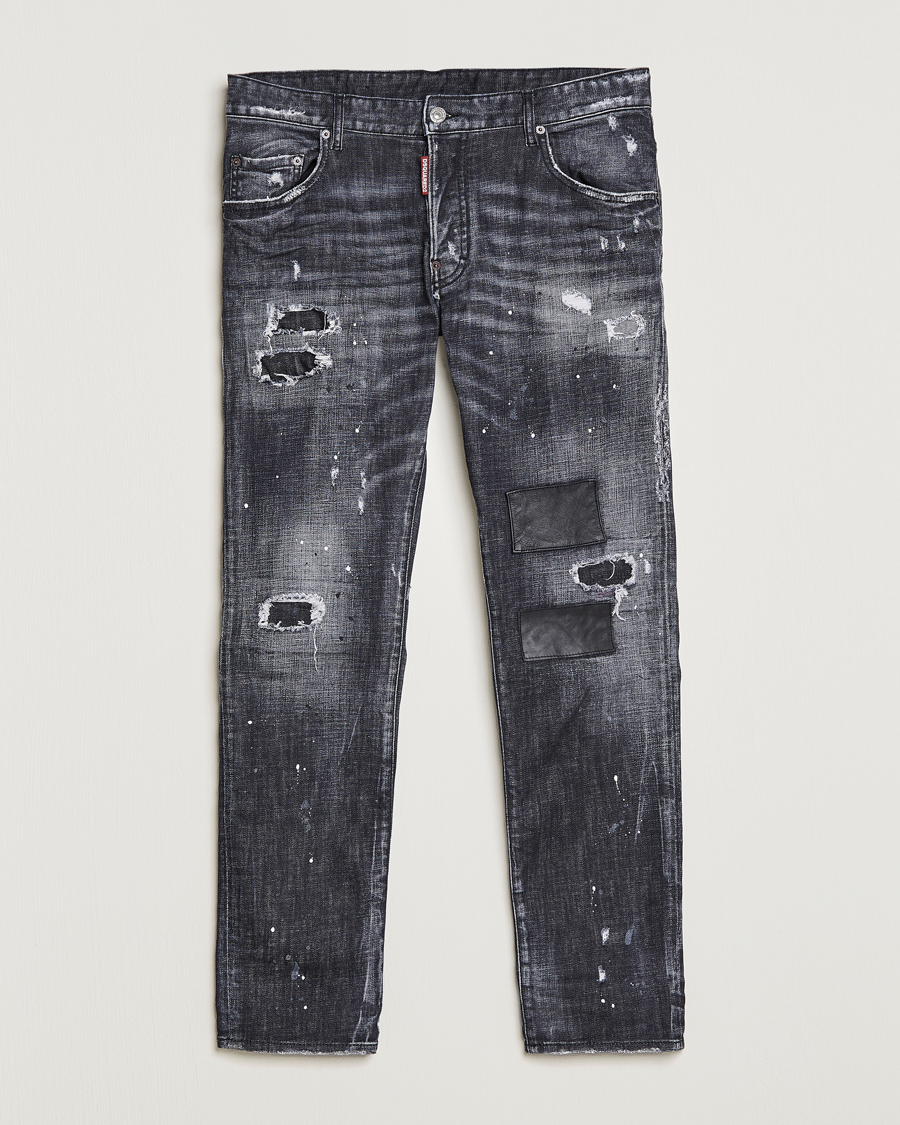 Uomini | Jeans | Dsquared2 | Skater Jeans Medium Black Wash
