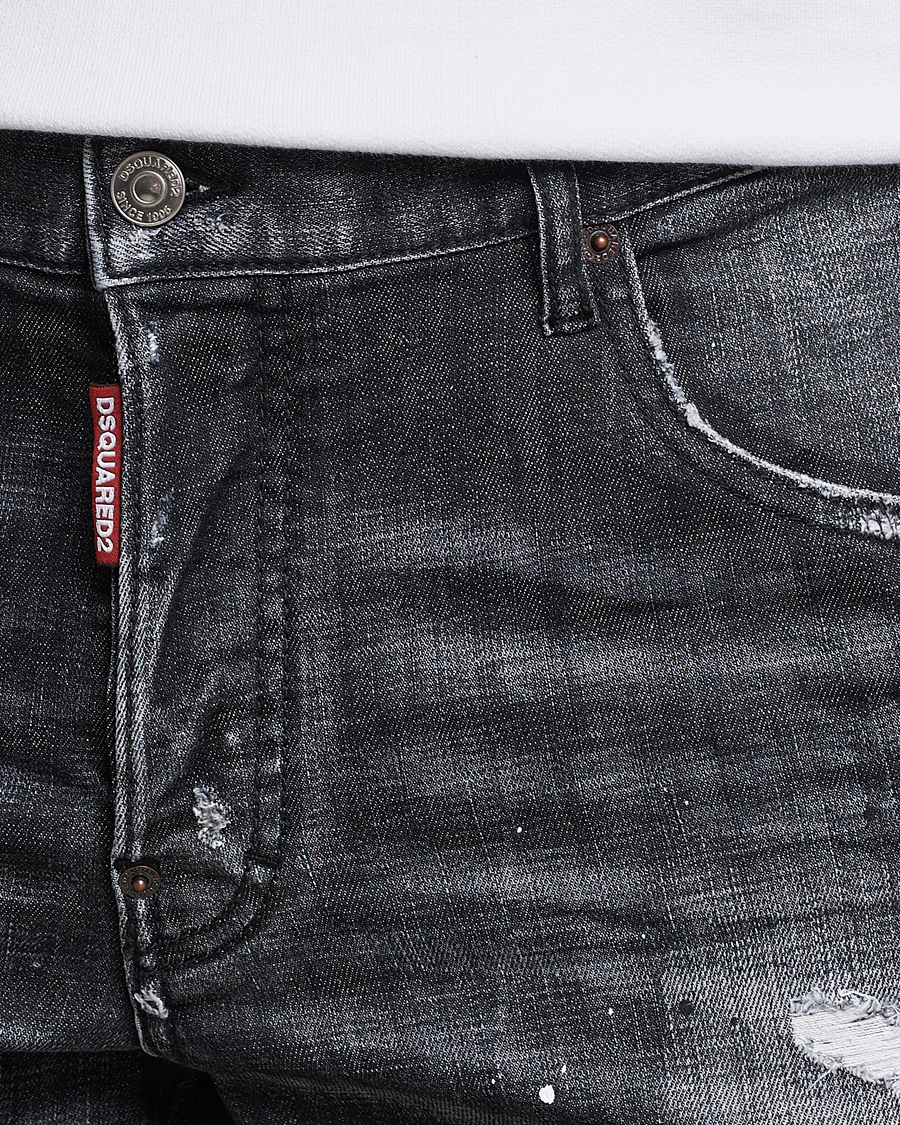 Uomini | Jeans | Dsquared2 | Skater Jeans Medium Black Wash