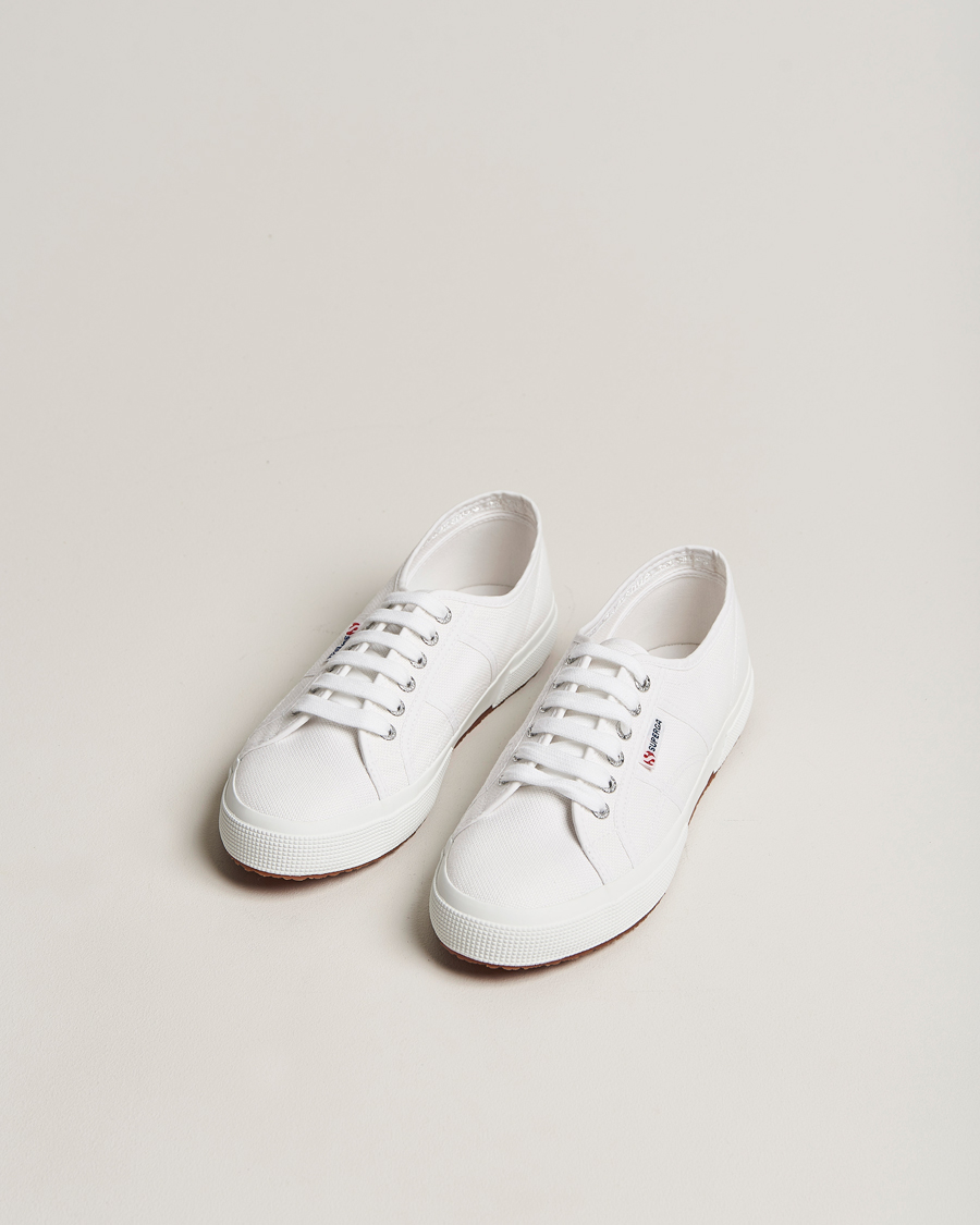 Uomini |  | Superga | Canvas Sneaker White