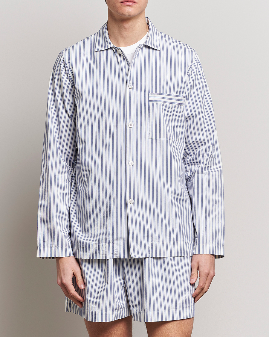 Uomini | Abbigliamento loungewear | Tekla | Poplin Pyjama Shirt Skagen Stripes