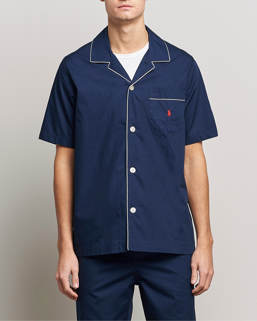 Uomini | Set pigiama | Polo Ralph Lauren | Short Sleeve Pyjama Set Solid Navy