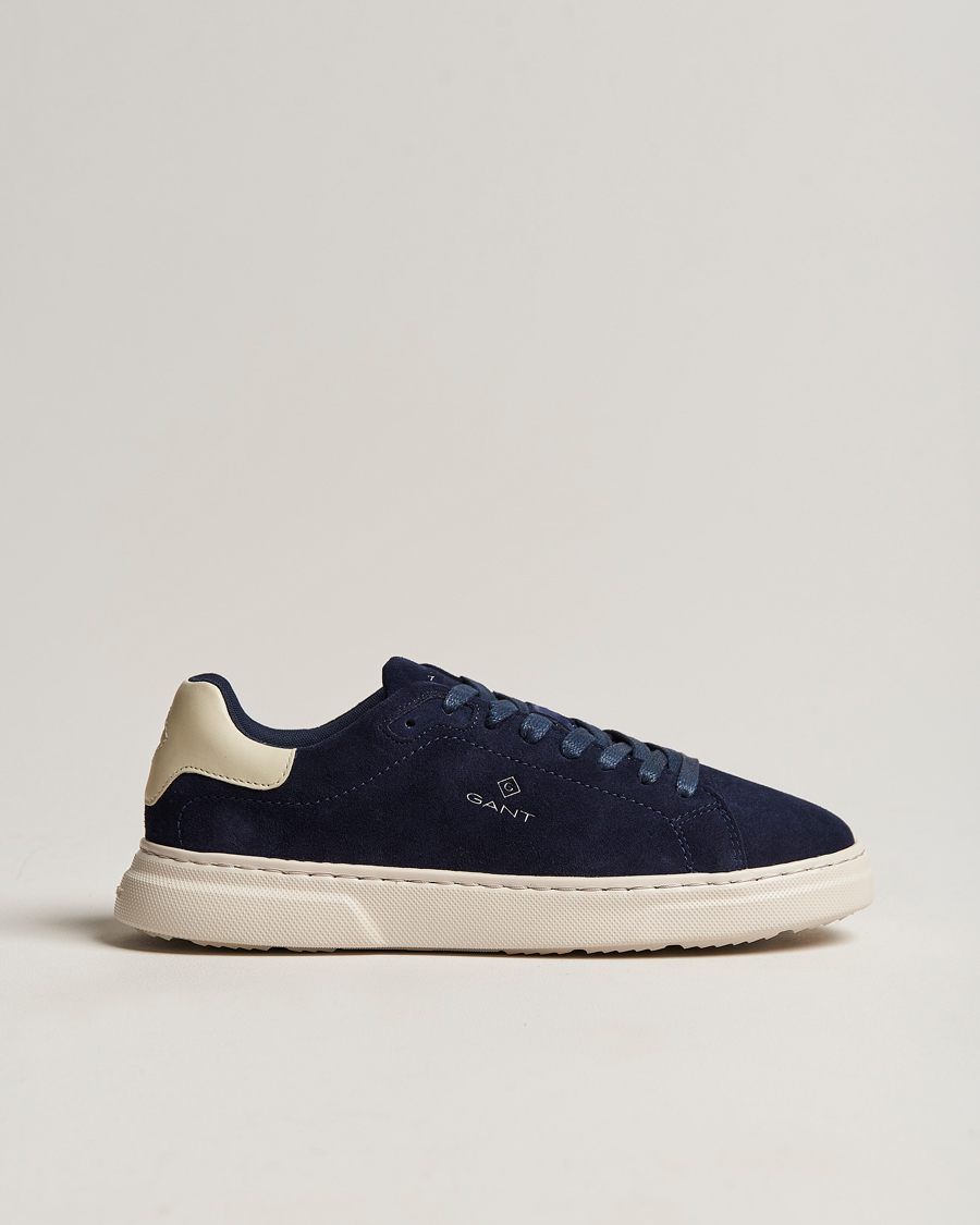 Uomini | GANT Joree Lightweight Suede Sneaker Marine | GANT | Joree Lightweight Suede Sneaker Marine