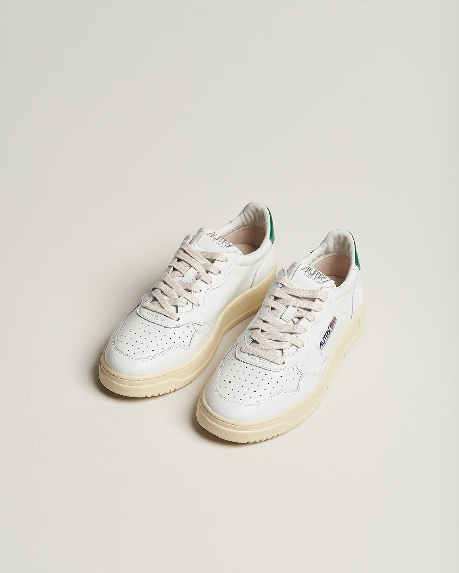 Uomini |  | Autry | Medalist Low Sneaker White/Green