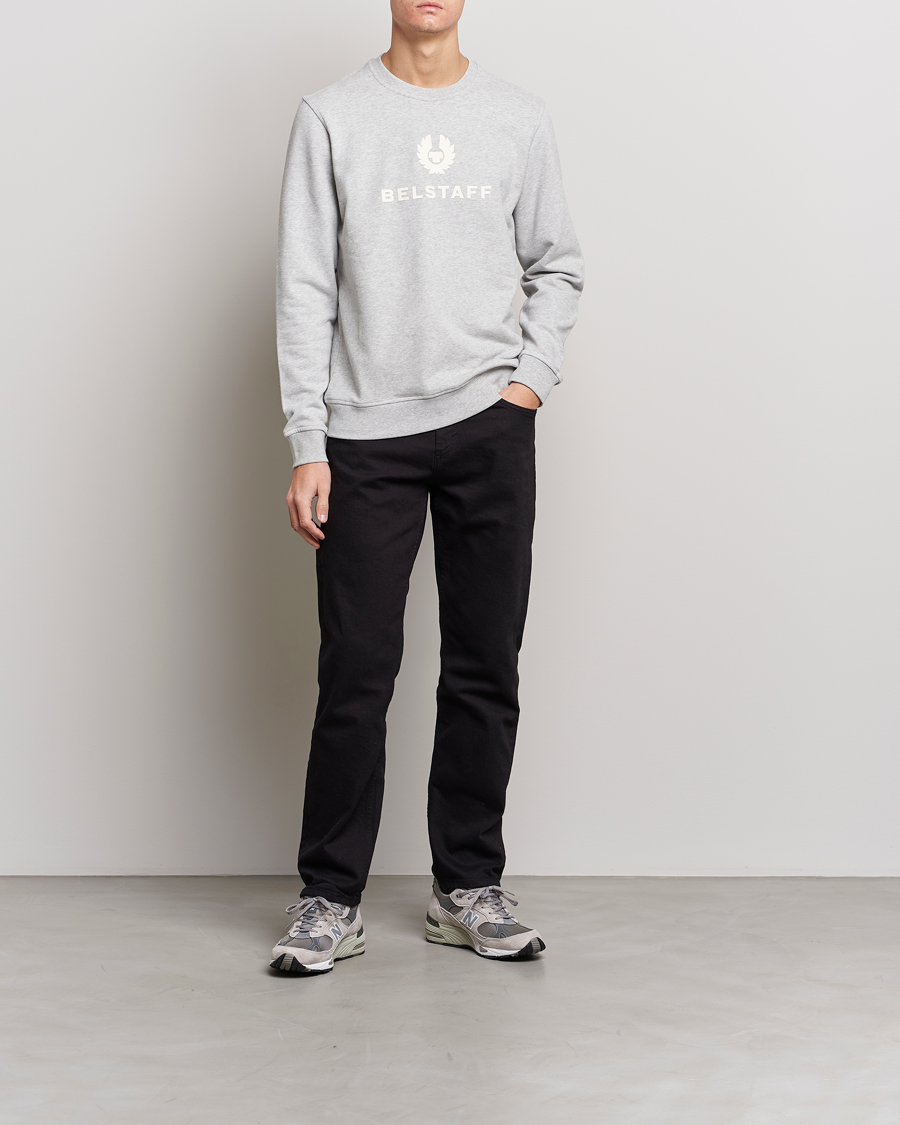 Uomini | Maglieria | Belstaff | Signature Crewneck Old Silver Heather