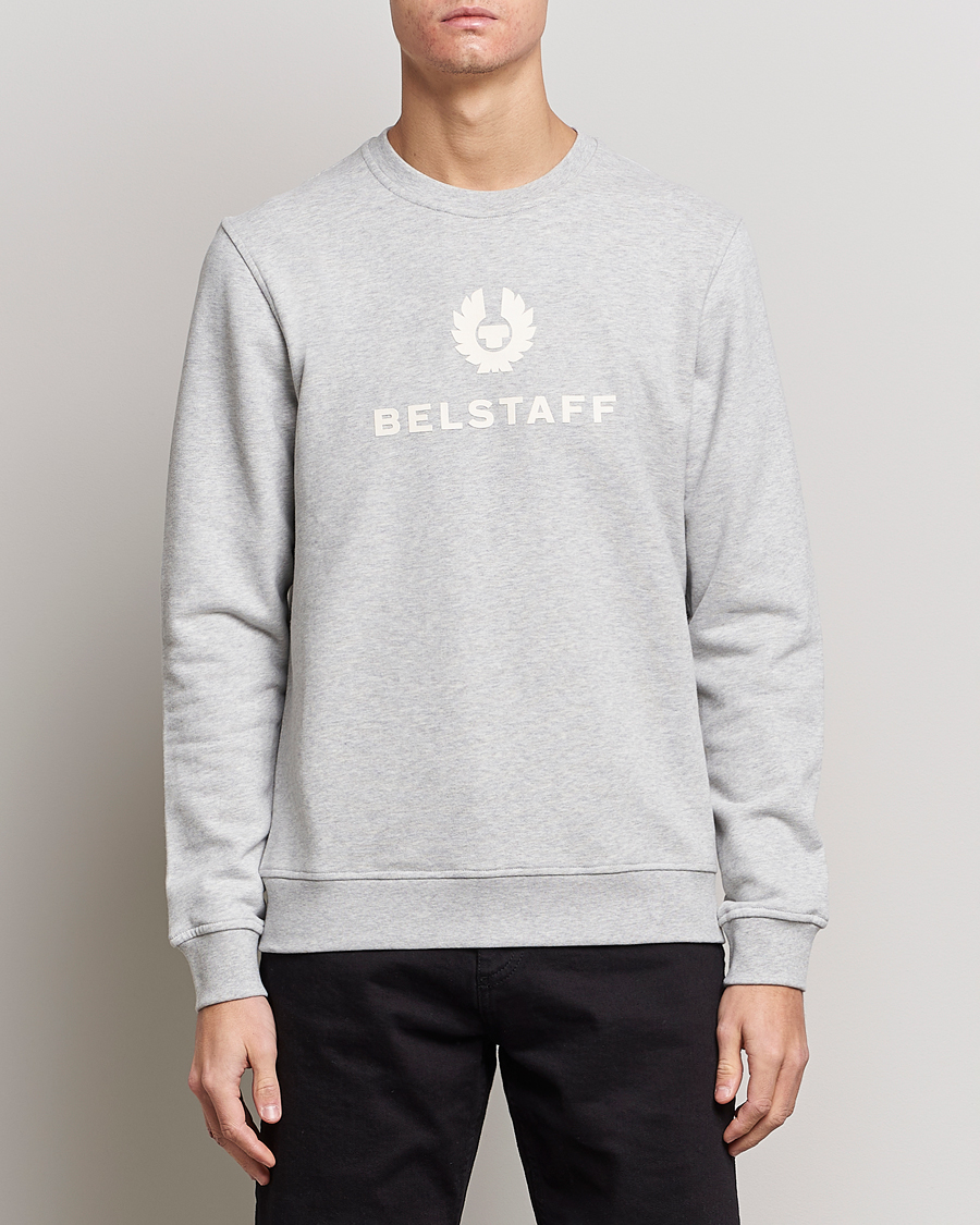 Uomini | Maglieria | Belstaff | Signature Crewneck Old Silver Heather