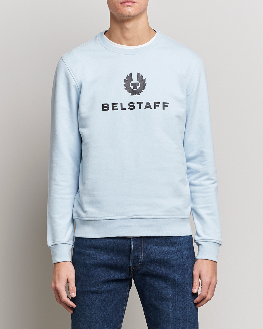 Uomini | Maglieria | Belstaff | Signature Crewneck Sky Blue