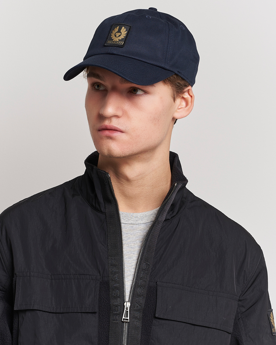 Uomini | Best of British | Belstaff | Phoenix Logo Cap Navy