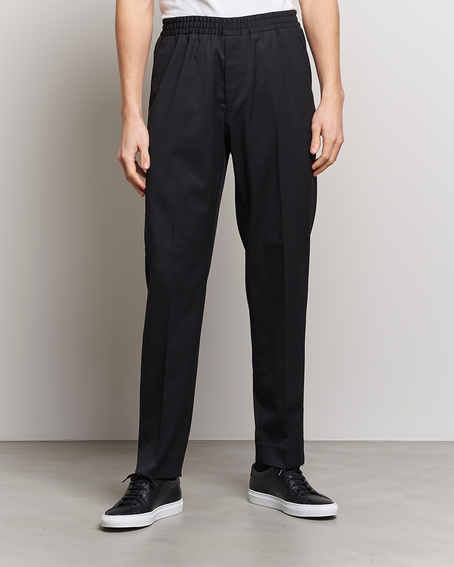 Uomini |  | Filippa K | Relaxed Terry Wool Trousers Black