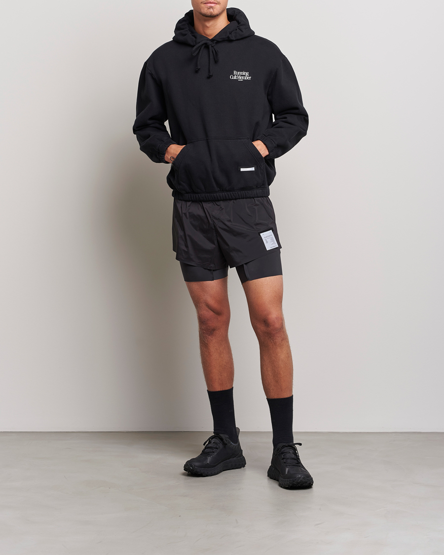 Uomini | Maglieria | Satisfy | SoftShell Hoodie Black