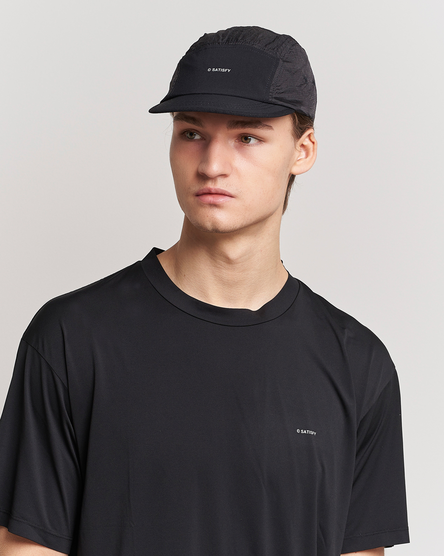 Uomini | Running | Satisfy | Rippy Trail Cap Black