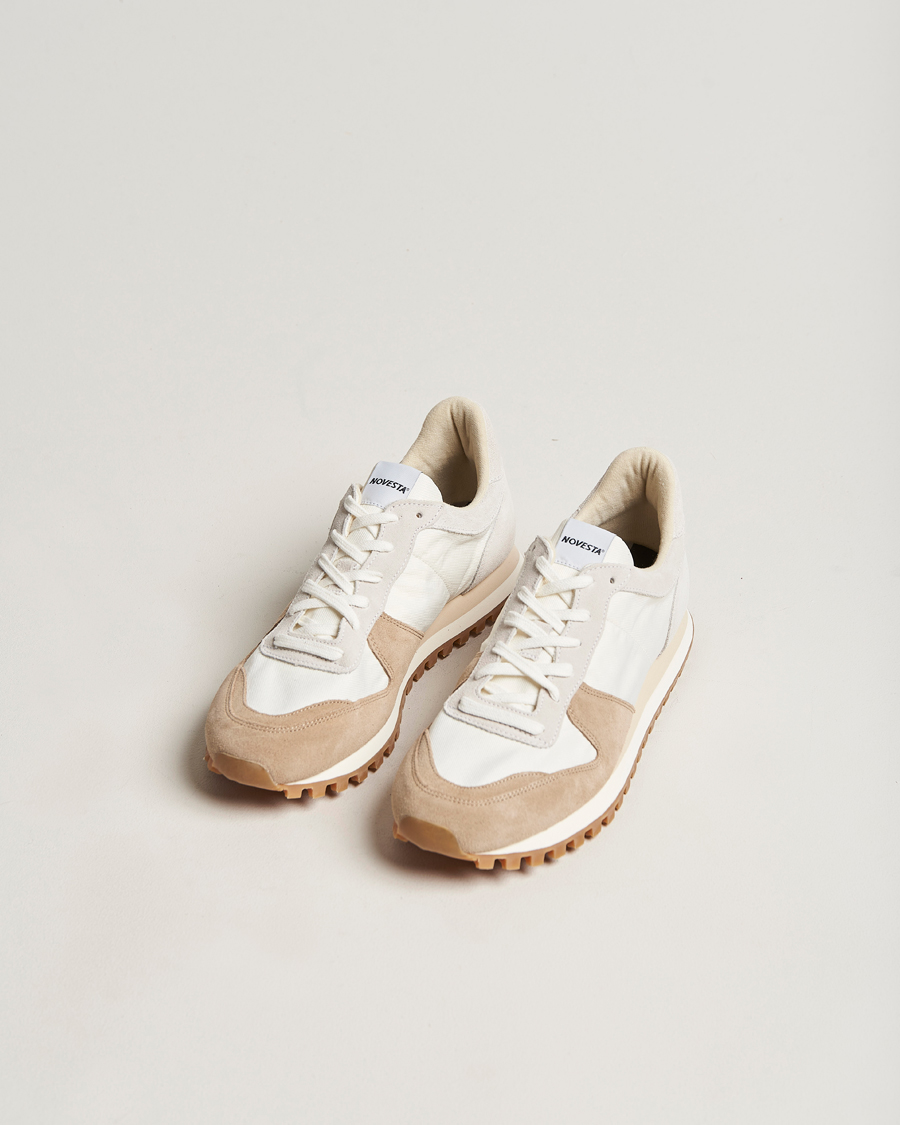 Uomini |  | Novesta | Marathon Trail Running Sneaker White/Beige