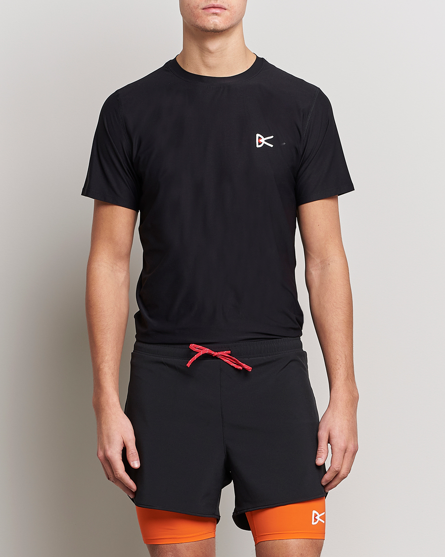 Uomini | Running | District Vision | Aloe-Tech Short Sleeve T-Shirt Black