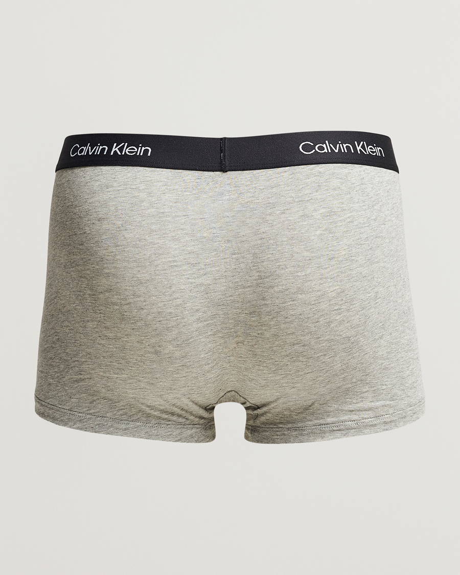 Uomini | Calvin Klein | Calvin Klein | Cotton Stretch Trunk 3-pack Grey/White/Black