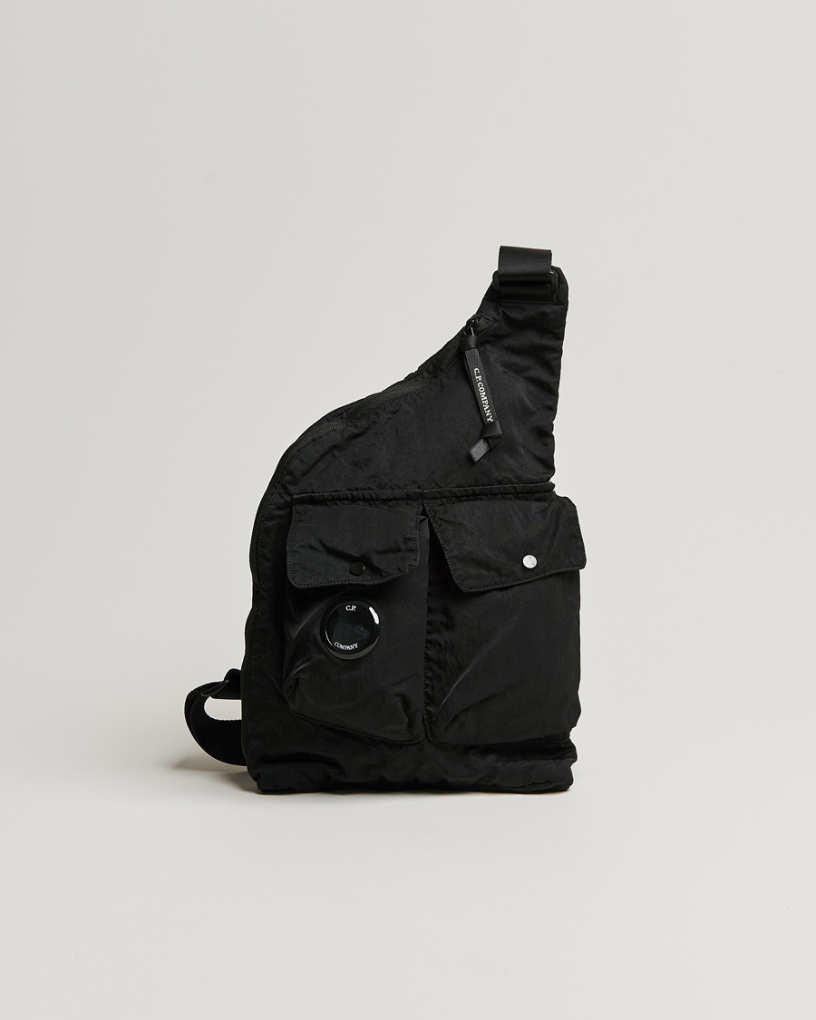 Uomini | C.P. Company Nylon B Shoulder Bag Black | C.P. Company | Nylon B Shoulder Bag Black