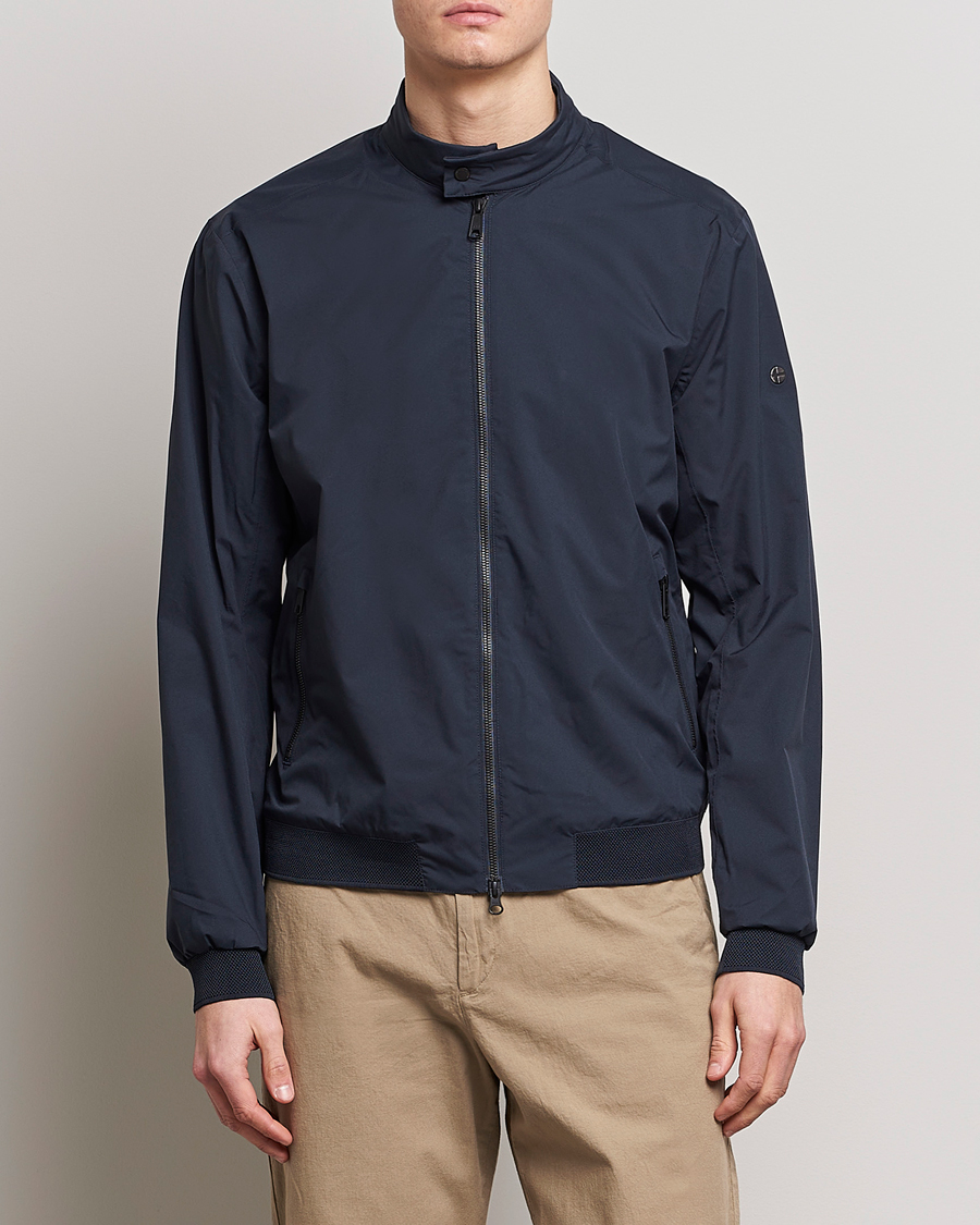 Uomini | Giacche contemporanee | Scandinavian Edition | Plain Waterproof Jacket Midnight Blue