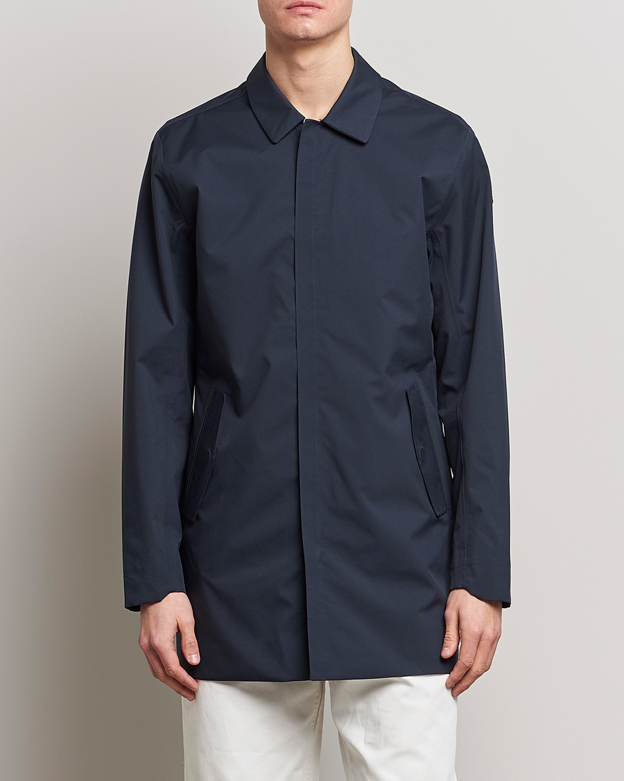 Uomini |  | Scandinavian Edition | Key Waterproof Coat Midnight Blue