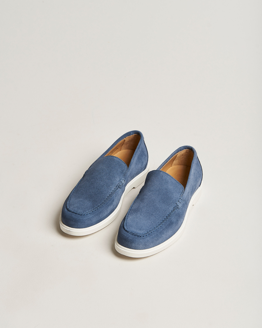 Uomini | Scarpe scamosciate | Loake 1880 | Tuscany Suede Loafer Denim