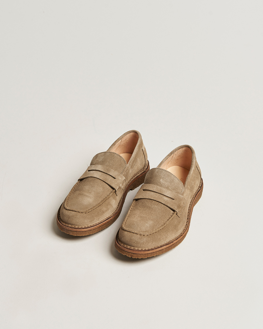 Uomini | Italian Department | Astorflex | Mokaflex Loafers Stone Suede