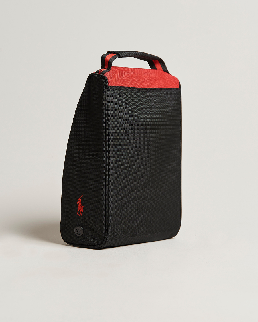 Uomini | RLX Ralph Lauren | RLX Ralph Lauren | Golf Shoe Bag Black/Red