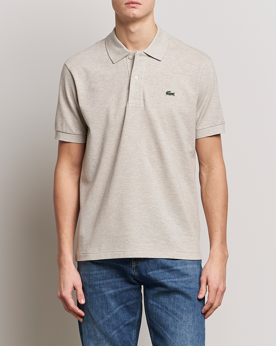 Uomini | Abbigliamento | Lacoste | Original Melange Polo Piké Heather Wicker