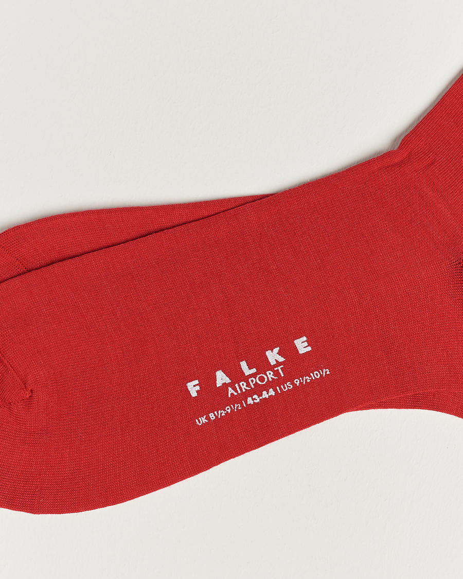 Uomini |  | Falke | Airport Socks Scarlet