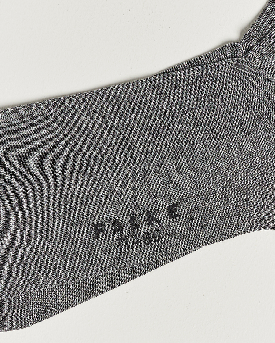 Uomini |  | Falke | Tiago Socks Light Grey Melange