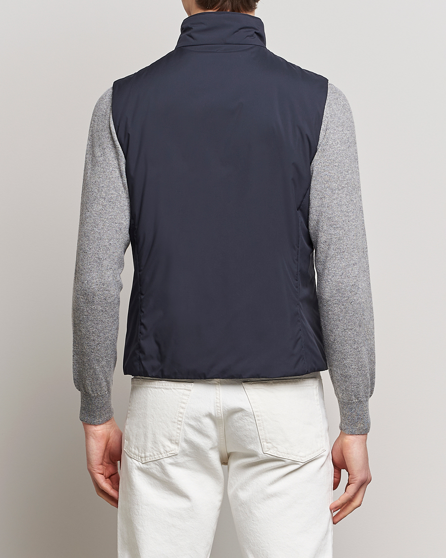 Uomini | Giacche | MooRER | Senio Padded Vest Navy