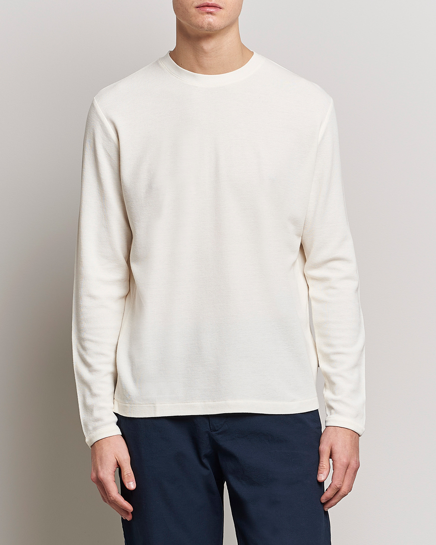 Uomini |  | NN07 | Clive Knitted Sweater Egg White