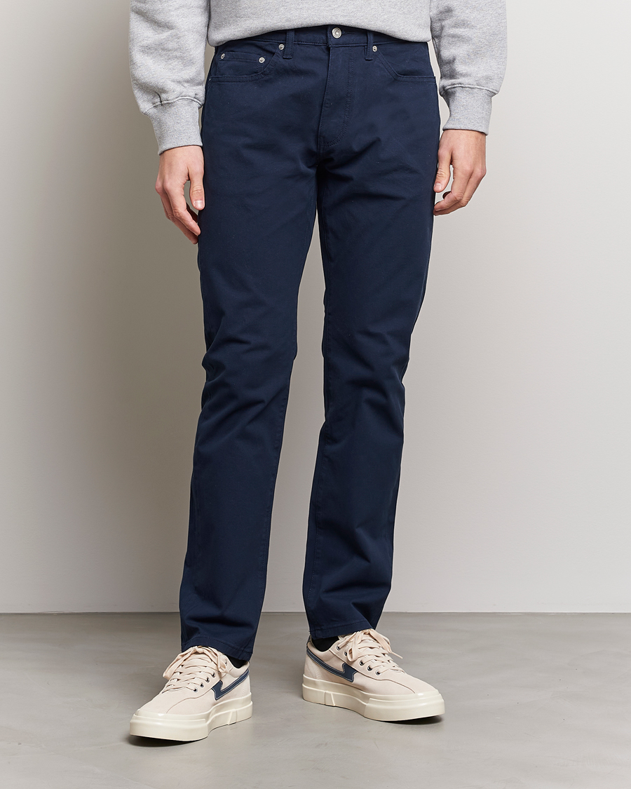 Uomini |  | Dockers | 5-Pocket Cotton Stretch Trousers Navy Blazer