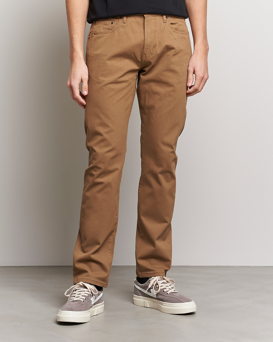 Uomini | Dockers | Dockers | 5-Pocket Cotton Stretch Trousers Otter