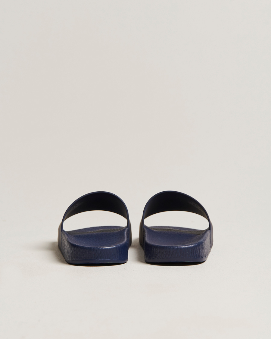 Uomini | Polo Ralph Lauren Logo Slides Navy | Polo Ralph Lauren | Logo Slides Navy
