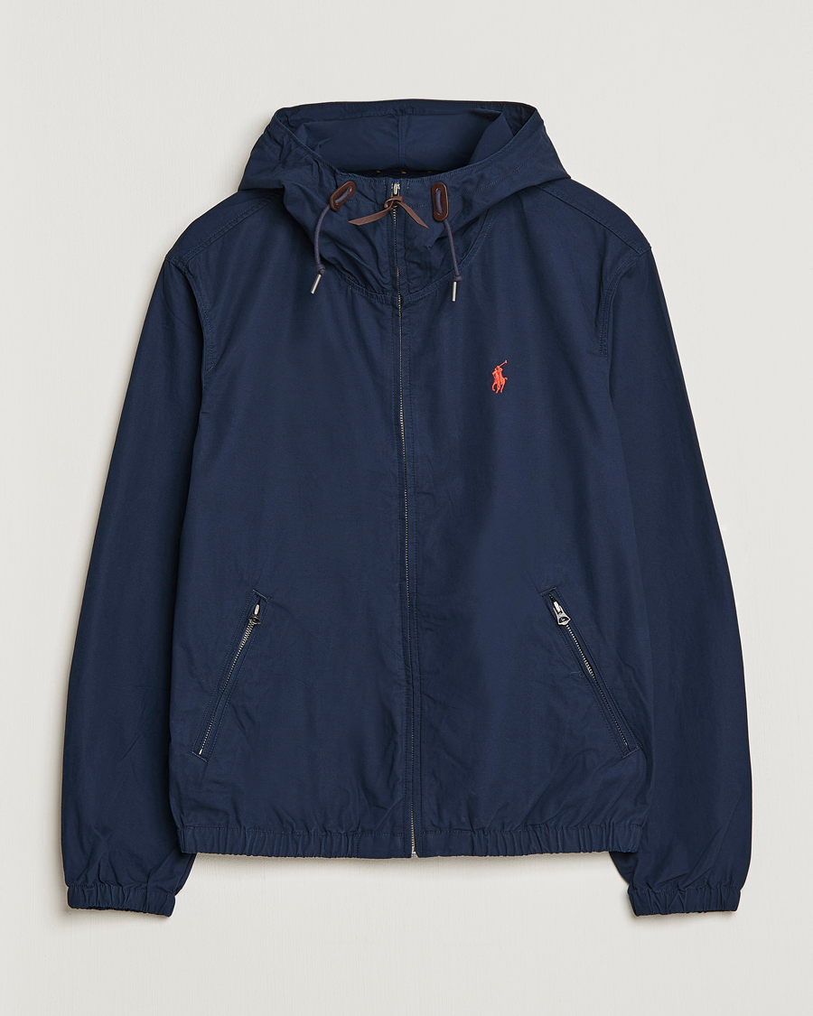 Uomini | Giacche | Polo Ralph Lauren | Colt Hooded Windbreaker Aviator Navy