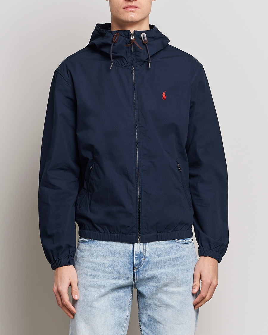 Uomini | Giacche | Polo Ralph Lauren | Colt Hooded Windbreaker Aviator Navy