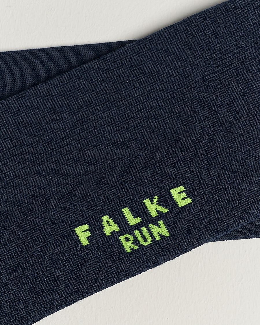 Uomini |  | Falke | Run Cushioned Sport Sock Marine