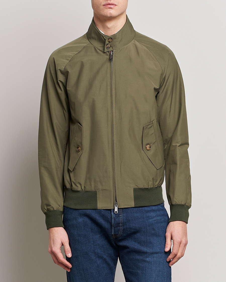 Uomini | Best of British | Baracuta | G9 Original Harrington Jacket Army