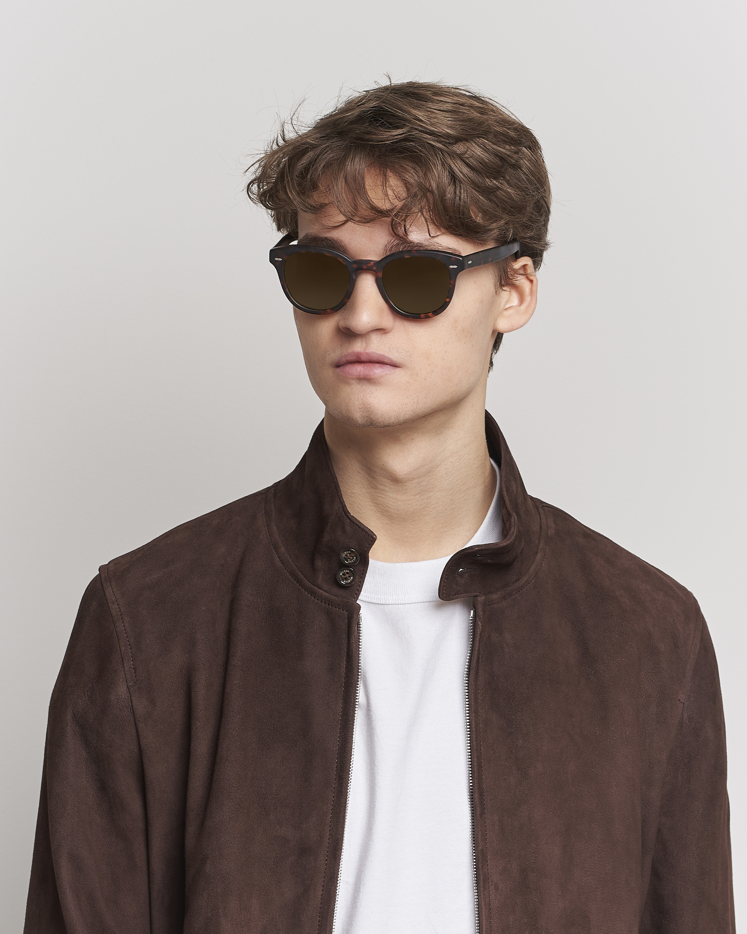 Uomini | Accessori | Oliver Peoples | Cary Grant Sunglasses Semi Matte Tortoise