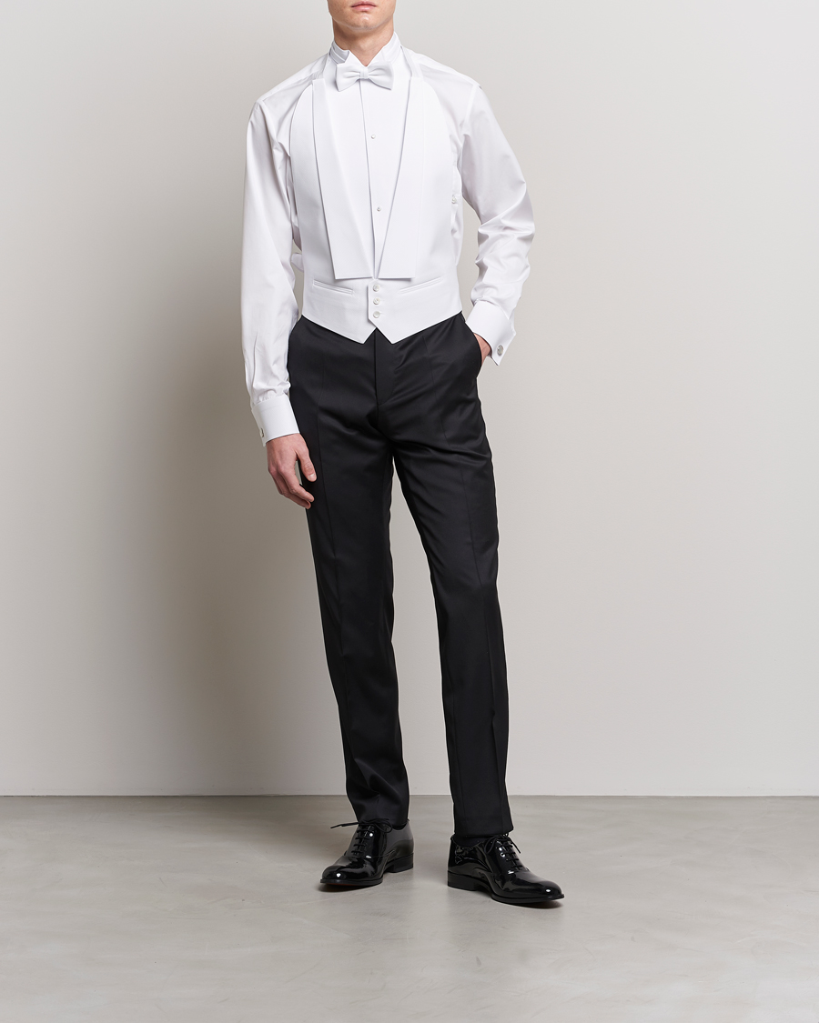 Uomini | Camicie eleganti | Stenströms | Evening Waistcoat White