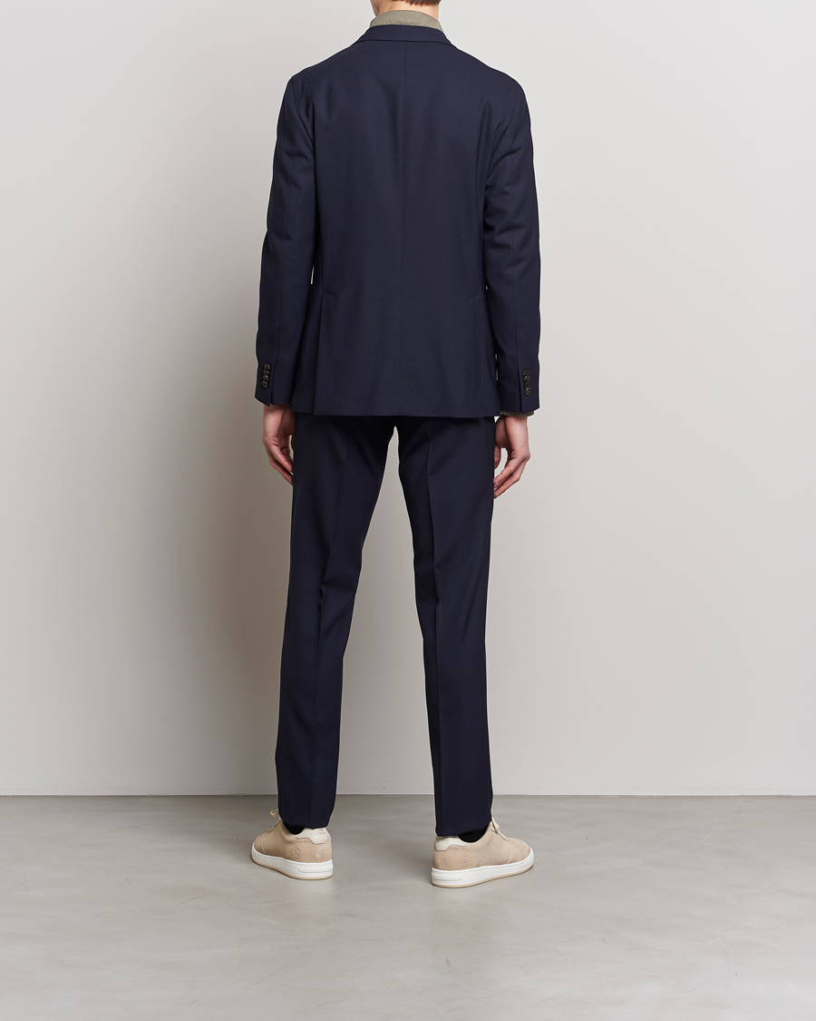 Uomini | Abiti | Boglioli | K Jacket Wool Suit Navy