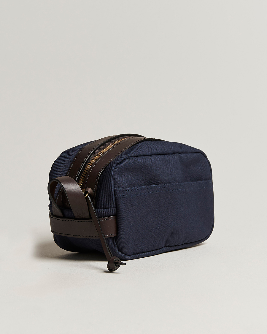 Uomini | Reparti | Filson | Rugged Twill Travel Kit Navy