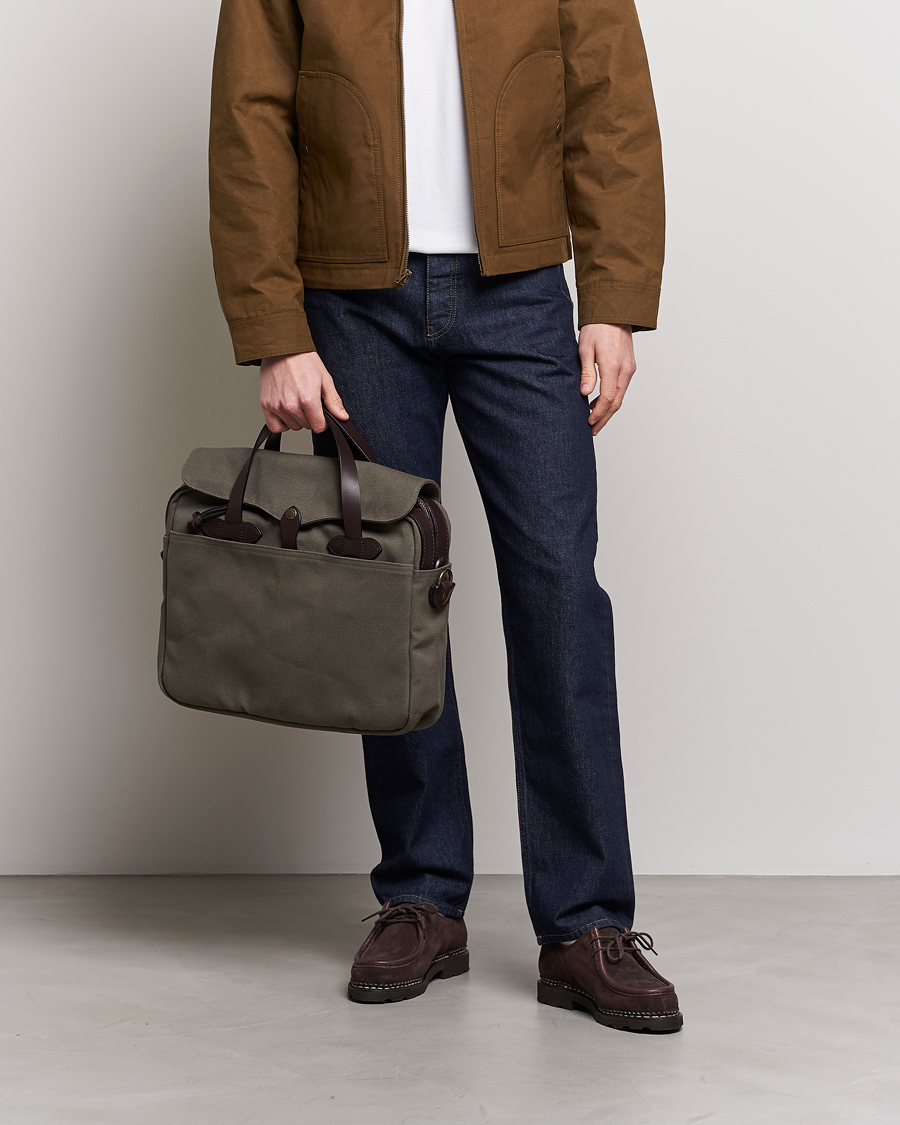 Uomini |  | Filson | Original Briefcase Otter Green