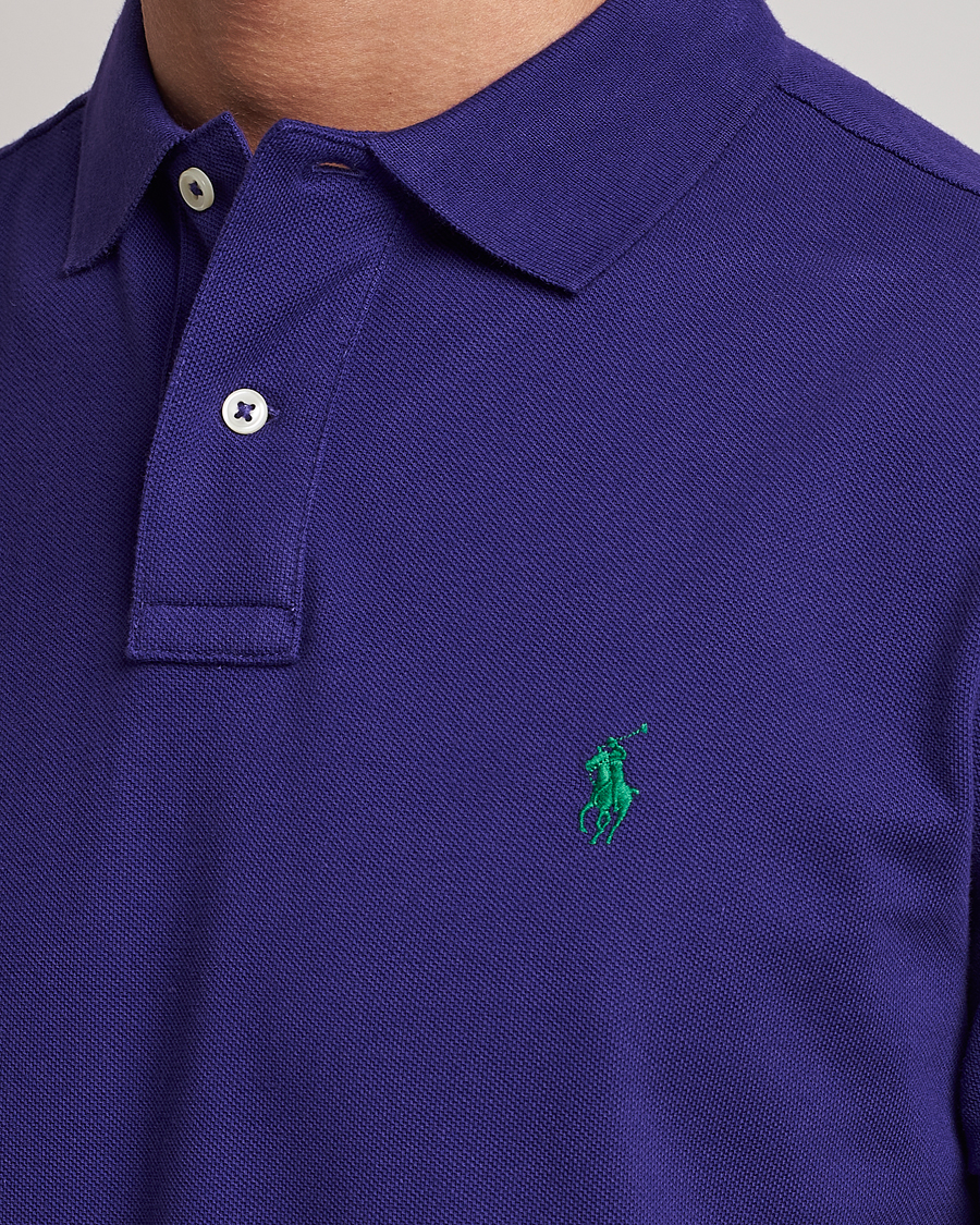Uomini | Polo | Polo Ralph Lauren | Custom Slim Fit Polo Chalet Purple