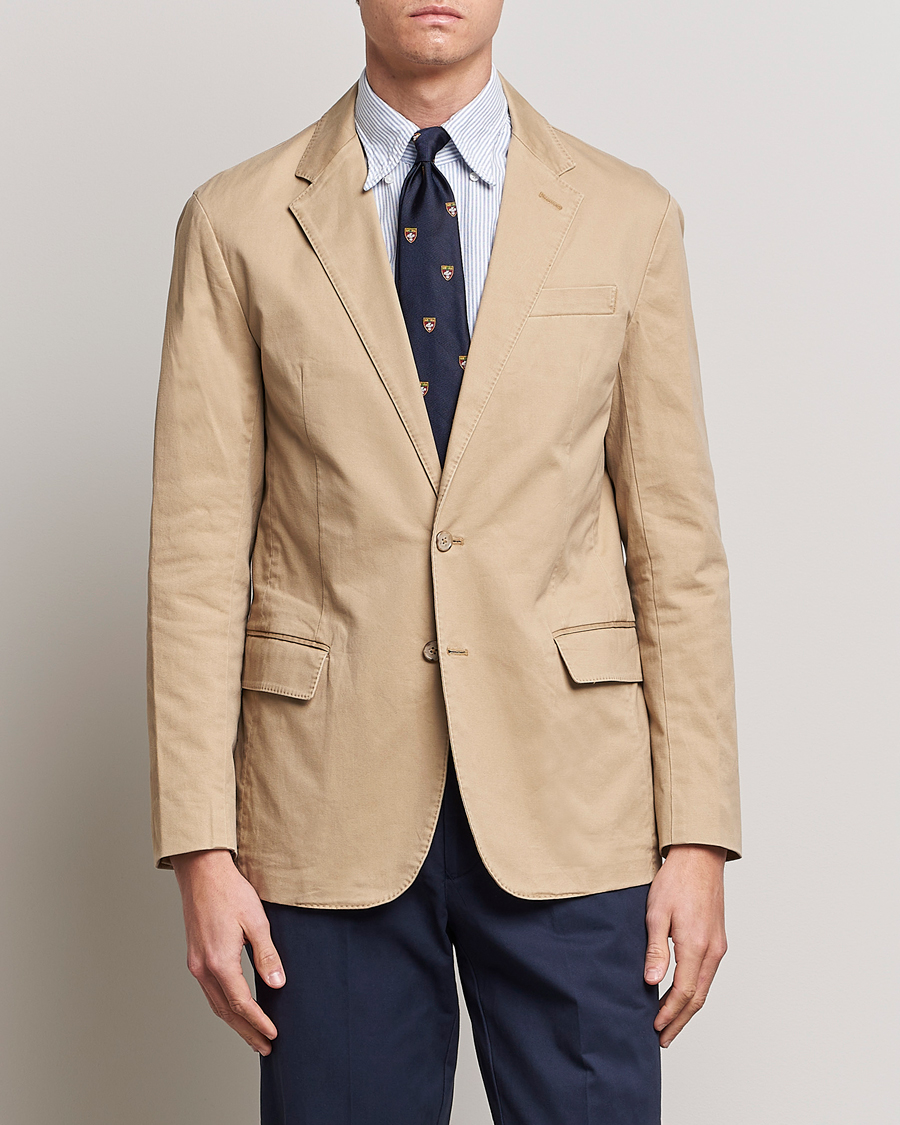 Uomini |  | Polo Ralph Lauren | Cotton Stretch Sportcoat Monument Tan