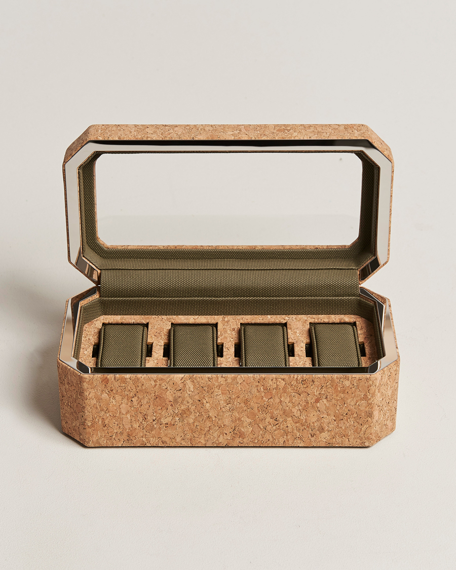 Uomini | Orologi & Portagioielli | WOLF | Cortica 4 Piece Watch Box Cork