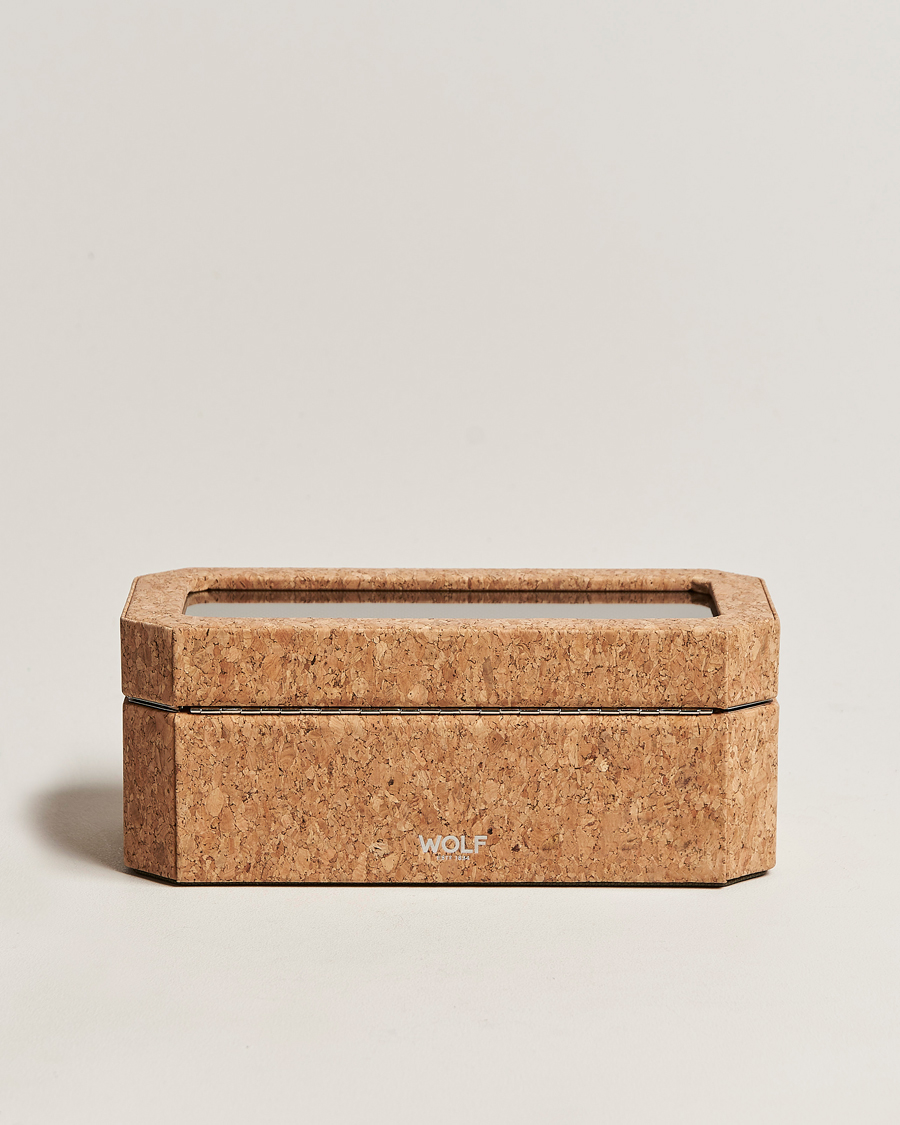 Uomini | Orologi & Portagioielli | WOLF | Cortica 4 Piece Watch Box Cork
