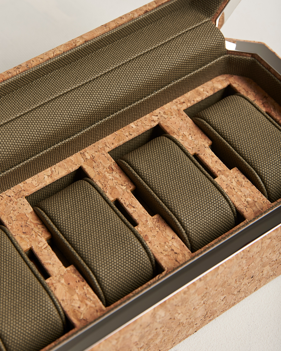 Uomini | Orologi & Portagioielli | WOLF | Cortica 4 Piece Watch Box Cork