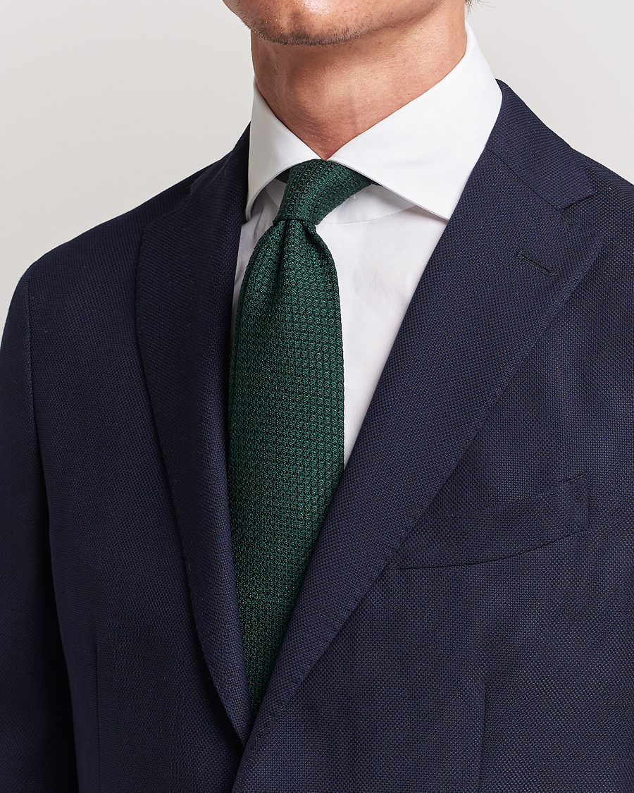 Uomini |  | Eton | Grenadine Tie Dark Green