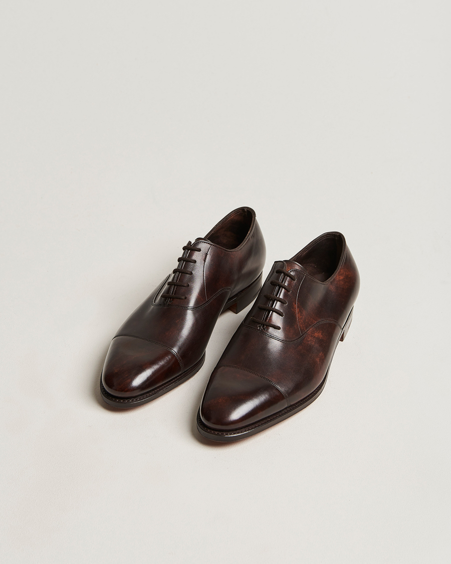 Uomini | John Lobb | John Lobb | City II Oxford Dark Brown Calf