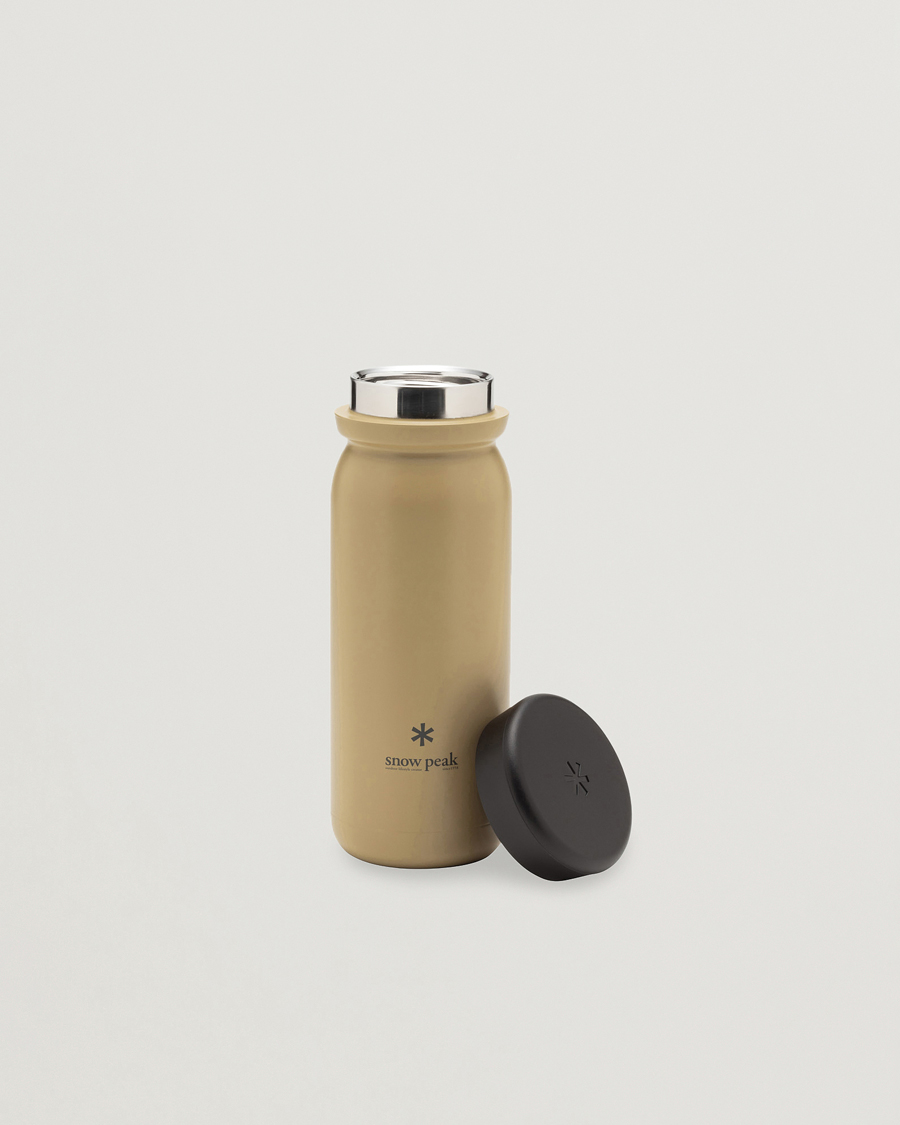 Uomini |  | Snow Peak | Stainless Vacuum Bottle 500 Sand