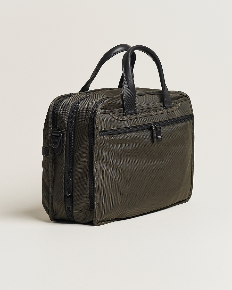 Uomini | TUMI Alpha 3 Expandable Organizer Laptop Brief Olive Night | TUMI | Alpha 3 Expandable Organizer Laptop Brief Olive Night